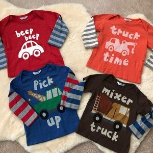 Mini Boden 6-12 month boys tops
